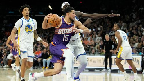 [腾讯全场集锦]🏀太阳送残阵勇士3连败 布克43+7+7 伦德博格26+9 梅尔顿25+5+5